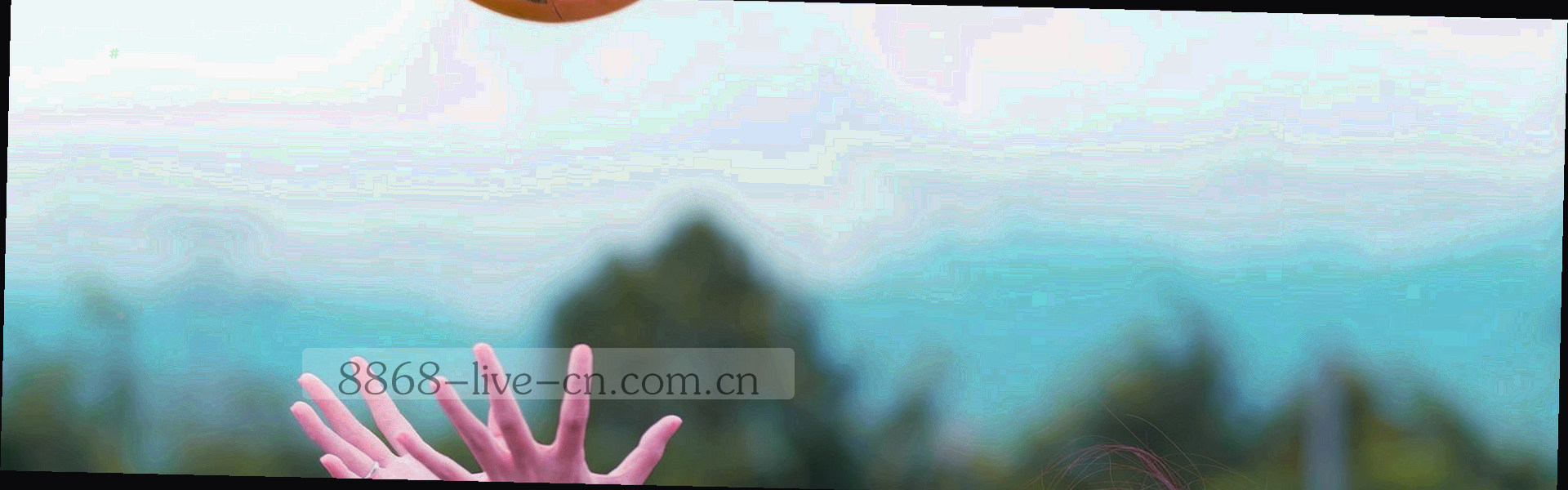 体育场内部全景，绿色草坪和观众看台，天空渐变为黄昏